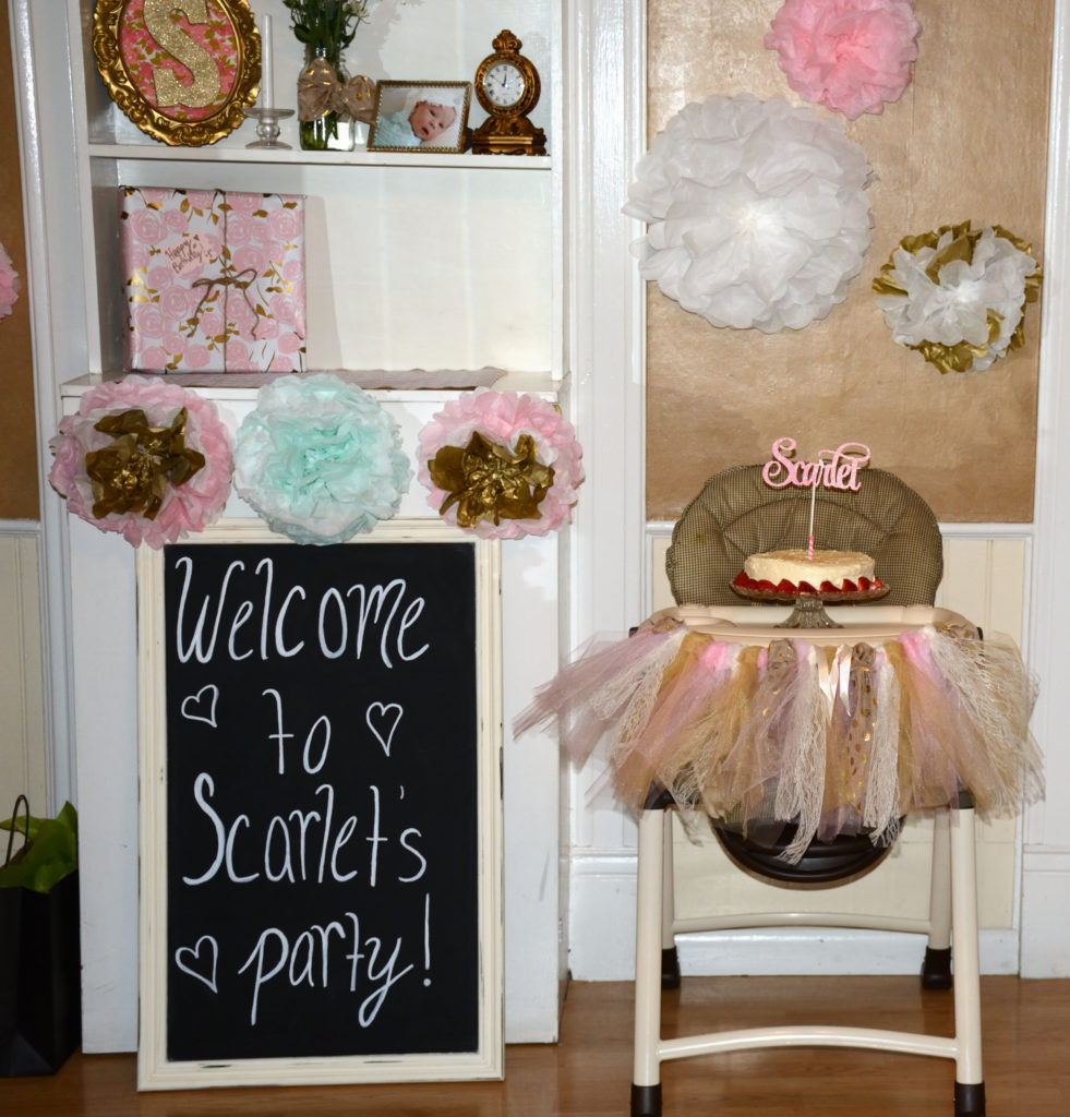Scarlet’s First Birthday Party